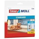 Tesa Tesnilni trak Tesa MOLL Standard I-profil (bel, 6 m x 9 mm x 4 mm, primeren za: reže od 1 do 3,5 mm) | Shoptok.si