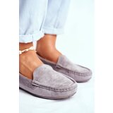 EVENTO PE1 Women's Mokassins Grey Suede Morreno | shoptok.hr