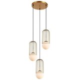  ITALUX MDM-3939/3 GD - Luster na sajli MATTY 3xE27/40W/230V zlatna | Eponuda.com