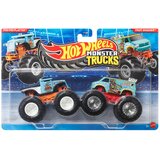 Mattel Hot Wheels Monster Trucks: Poo Poo Platter vs Fruit Smasher avtomobilčka, paket 2 kosov 1/64 - | Shoptok.si