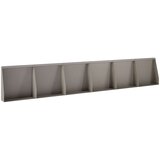  Zid za zadržavanje 6 kom. 40 x 12 x 30 cm Otporni čelik Rđa | shoptok.hr