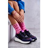 Kesi Women's Sport Shoes On Wedge GOE KK2N4081 black and Navy blue | Shoptok.si