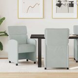  Blagovačke stolice s kotačima 2 pcs Svjetlosiva 58 x 65 x 98 cm | shoptok.hr