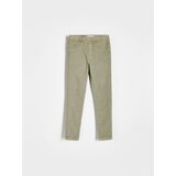 Reserved - Rastezljive jegging hlače - svjetlomaslinasto | shoptok.hr