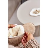 Boto Women's Suede Snow Boots on Platform Above Ankle Beige Rianaella | shoptok.hr