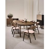 Hammel Furniture Rjava raztegljiva jedilna miza iz masivnega hrasta 106x184 cm Miro – | Shoptok.si