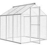 Vanjski kavez za ptice od aluminija 183 x 178 x 194 cm | shoptok.hr