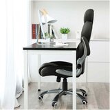 Songmics uredska stolica, crna, OBG65BK | shoptok.hr