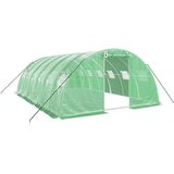  Staklenik s čeličnim okvirom zeleni 24 m² 6 x 4 x 2 m | shoptok.hr
