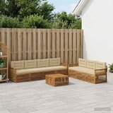  Set vanjskih sofa 8 kom. Prirodna i bež | shoptok.hr