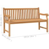  Klop 150 cm trdna tikovina, (20658760) | Shoptok.si