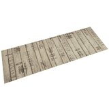  Kuhinjski tepih perivi s uzorkom ograde 60 x 180 cm baršunasti | shoptok.hr