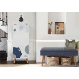Woody Fashion vegas white - 950 - 1048 whitedark blue hallway furniture set Cene