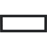  Nosači polica za umivaonik 2 kom crni pravokutni čelični Crna 15 x 40 cm | Shoptok.si