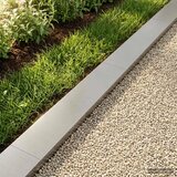 Profil za rubove vrta 10 kom. 100 x 20 x 5 cm Nehrđajući čelik - Nehrđajući čelik 100 x 20 x 5 cm 10 | shoptok.hr