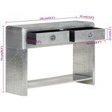 vidaXL Letalska komoda 110x30x75 cm kovina | Shoptok.si