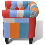 Motiv Fotelj iz tekstila motiv mozaik | Shoptok.si