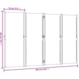 Sobna pregrada s 4 panela tamnoplava 280x180 cm | Eponuda.ba