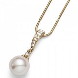  Ženski oliver weber class gold crystal pearl lanČiĆ sa swarovski belom perlom ( 11548g ) Cene