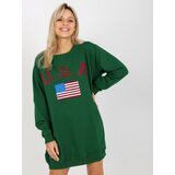 Vikki Sweatshirt-VI-BL-3192.23P-dark green | shoptok.hr
