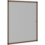 vidaXL Mreža za komarce - Mreža protiv insekata za prozore Smeđa 120 x 140 cm - Smeđa 120 x 140 cm | shoptok.hr