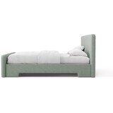 Micadoni Mentol zeleni tapecirani bračni krevet s podnicom 180x200 cm Eda – | shoptok.hr