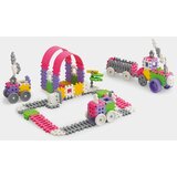 Marioinex Mini Waffle konstruktor 140 kosov, roza | Shoptok.si