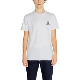 Aquascutum ACTIVE COTTON SMALL LOGO T-SHIRT AA_SS23_TS004 Bijela