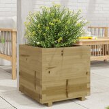 vidaXL Vrtna sadilica 50 x 50 x 49,5 cm od impregnirane borovine u