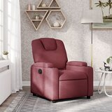  Naslonjač od tkanine crvena boja vina | shoptok.hr