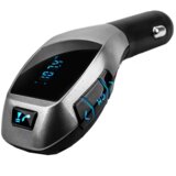  Bluetooth fm transmiter X5 sivi Cene