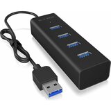 Icybox IB-HUB1409-U3 4-portni Hub s priključkom USB-A 3.0 | Shoptok.si