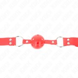 Kink Gag Hollow Hard Red (4,5 Cm) | Shoptok.si