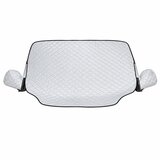 Kanpeki Zaštitna cerada za šoferšajbnu i retrovizore, Aluminijumska, 145x225 cm, Srebrna | Eponuda.com