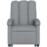 vidaXL Naslonjač na podizanje od tkanine svjetlosivi | shoptok.hr