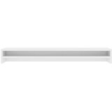  Stalak za monitor bijeli 100 x 24 x 13 cm konstruirano drvo | shoptok.hr