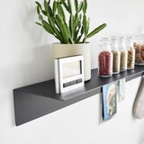 YAMAZAKI Črna kovinska polica 90 cm – | Shoptok.si