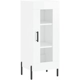 Maison Chic Komoda - Predalnik visok sijaj bela 34,5x34x90 cm inženirski les, (21721277) | Shoptok.si