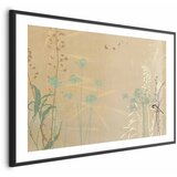  Plakat - Bird on a Meadow 30x21 Crni okvir s margom | shoptok.hr