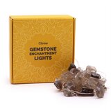  Kristalne čarobne lučke – Citrin - Gemstone, led lights - Home warming | Shoptok.si