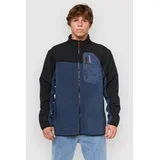Anti Series Search Zip Crew Pulover iz flisa light navy