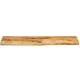 Stolna Mizna plošča 100x20x3,8cm naraven rob trden robusten mangov les | Shoptok.si