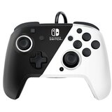 Nintendo Switch Faceoff Deluxe Controller + Audio - Black & White | Eponuda.com