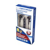 Esperanza Sport Bluetooth slušalke z mikrofonom, črne | Shoptok.si