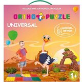 Ortho puzzle set masažnih ortopedskih preprog - 8 kosov, jež | Shoptok.si