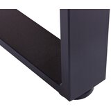 Livetastic PISALNA MIZA kovina, leseni material črna, hrast artisan | Shoptok.si