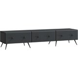  ormar s ladicama Crna 147 x 34,5 x 30 cm Konstruirano drvo | shoptok.hr