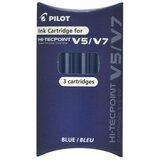 Pilot uložak za V7/V5 hi-tecpoint refillable plavi 3/1 344445 Cene