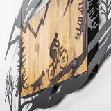  Vožnja biciklom u prirodi 1 Zidna dekoracija, 110x3x65 cm | Eponuda.ba