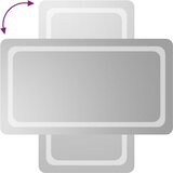  LED kupaonsko ogledalo 50x90 cm | Eponuda.com